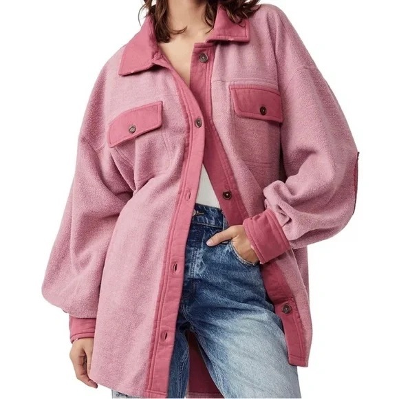 Free People Jackets & Blazers - Free People Ruby Fleece Jacket
